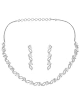 CZ Necklace Set – Exquisite Cubic Zirconia Jewellery by Peora
