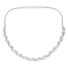 CZ Necklace Set – Exquisite Cubic Zirconia Jewellery by Peora
