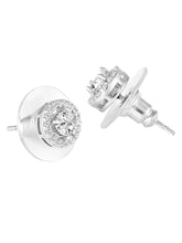 Gleaming Grace CZ Studs Earrings