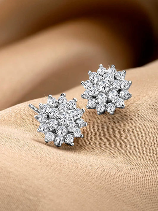 Brilliant CZ Studs by Peora – Radiant Fashion Jewellery

