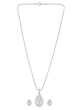 Timeless Divine Droplets CZ Pendant Set