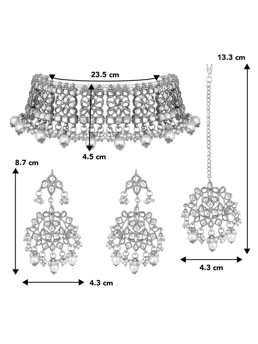 Kundan Choker Set – Royal & Traditional Jewelry for Women | Peora