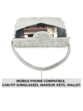 Glam Clutch Handbag by Peora | Sparkling Fashion Accessory for Evenings

