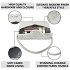 Glam Clutch Handbag by Peora | Sparkling Fashion Accessory for Evenings


