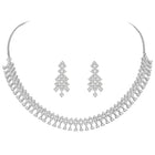 CZ Necklace Set – Premium Jewellery with Sparkling Finish by Peora
