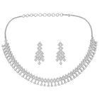 CZ Necklace Set – Premium Jewellery with Sparkling Finish by Peora
