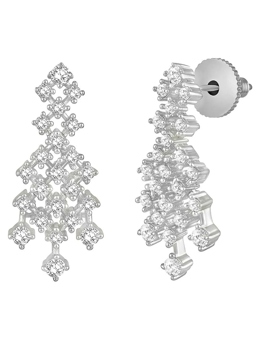 CZ Necklace Set – Premium Jewellery with Sparkling Finish by Peora

