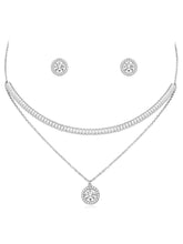 Two Layer Pendant Necklace Set – Trendy Fashion Jewellery by Peora

