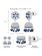 Grove CZ Jhumki | Nature-Inspired Jewellery by Peora

