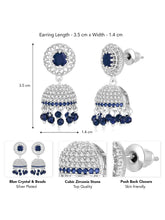 CZ Jhumki Design – Elegant CZ Jewellery by Peora