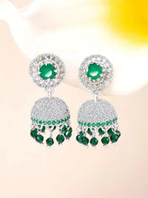CZ Jhumki Design – Elegant CZ Jewelry by Peora

