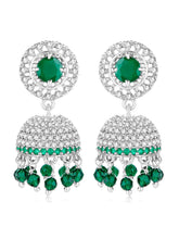 CZ Jhumki Design – Elegant CZ Jewelry by Peora

