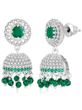 CZ Jhumki Design – Elegant CZ Jewelry by Peora

