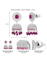 CZ Jhumki Design – Elegant CZ Jewelry by Peora

