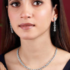 Diaries CZ Necklace Set – Elegant Storytelling Jewellery by Peora

