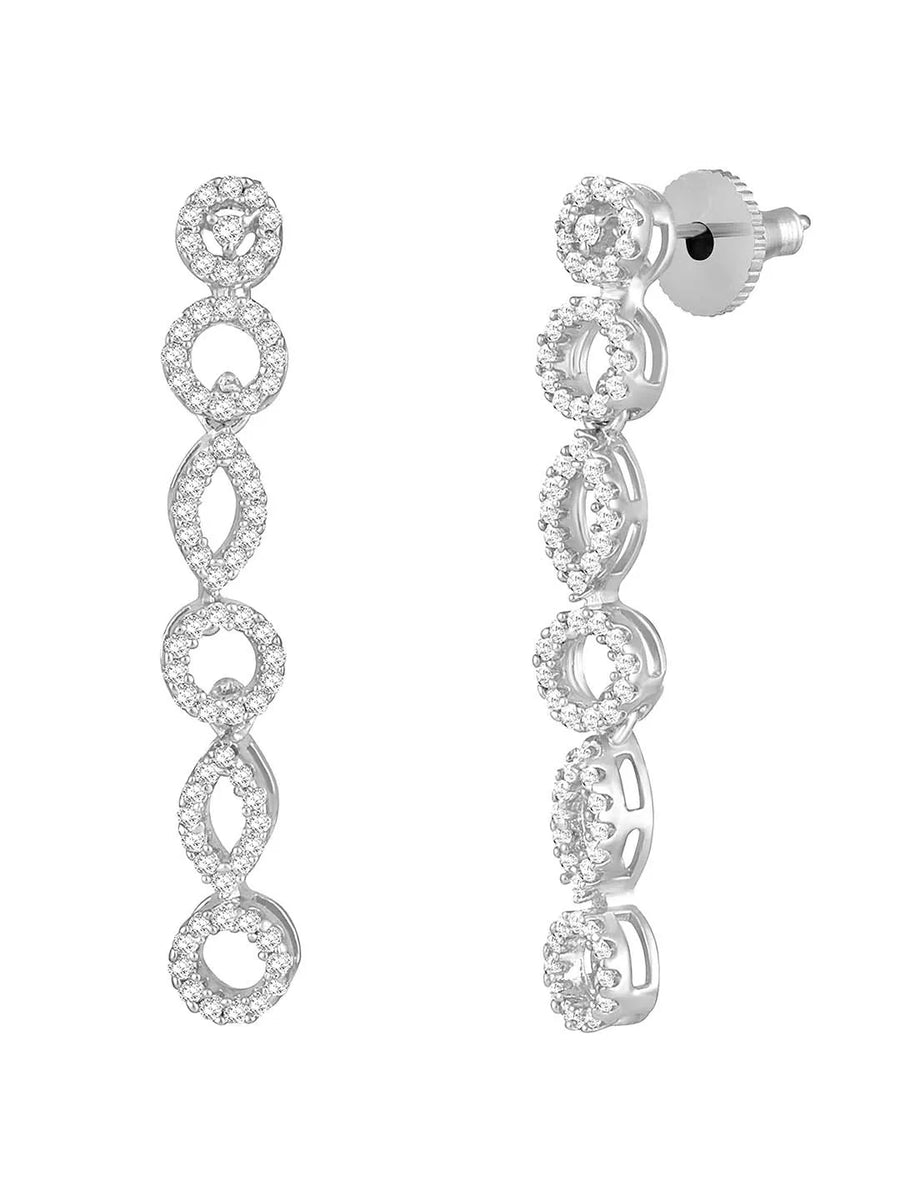 Diaries CZ Necklace Set – Elegant Storytelling Jewellery by Peora
