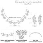 Ballet Floral Necklace Set – Graceful Floral Jewellery by Peora
