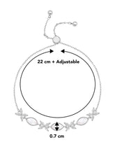 Pearl CZ Adjustable Bracelet by Peora – Graceful Fashion Jewellery

