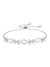 Pearl CZ Adjustable Bracelet by Peora – Graceful Fashion Jewellery


