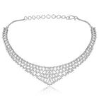 Divinity CZ Necklace Set – Graceful CZ Stone Jewellery by Peora
