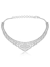 Divinity CZ Necklace Set – Graceful CZ Stone Jewellery by Peora
