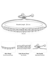 CZ Bracelet – Stylish Sparkling Jewellery by Peora
