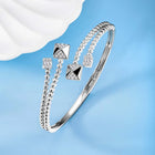 CZ Kada for Women – Elegant Cubic Zirconia Bangles | Peora
