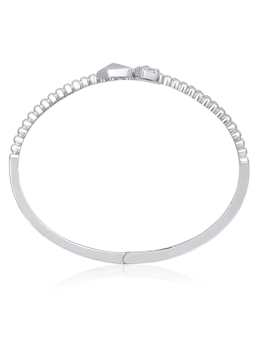 CZ Kada for Women – Elegant Cubic Zirconia Bangles | Peora