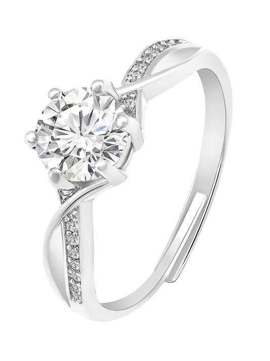 Sparkle CZ Ring by Peora – Dazzling & Elegant Jewelry