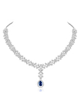 CZ Necklace Set – Elegant Sparkle Jewellery Collection by Peora
