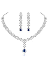 CZ Necklace Set – Elegant Sparkle Jewellery Collection by Peora
