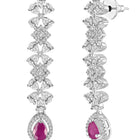 CZ Necklace Set – Elegant Sparkle Jewellery Collection by Peora
