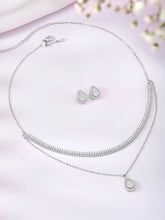 CZ Necklace Set – Sparkling Fashion Jewellery by Peora

