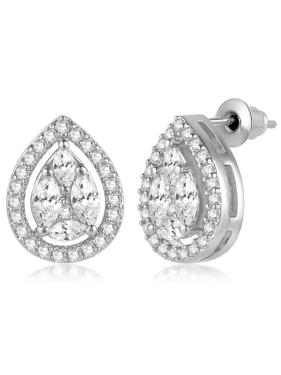 CZ Necklace Set – Sparkling Fashion Jewellery by Peora

