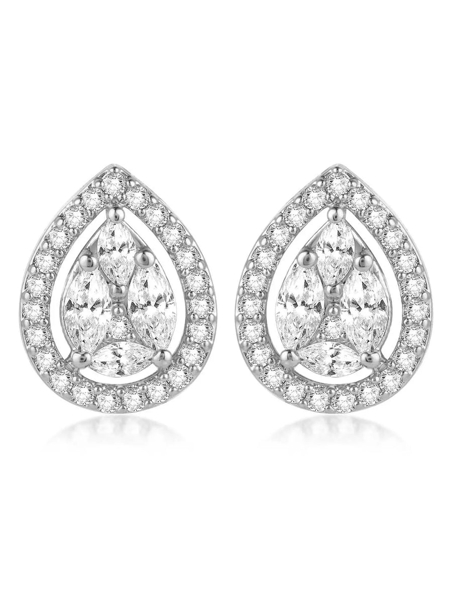 CZ Necklace Set – Sparkling Fashion Jewellery by Peora

