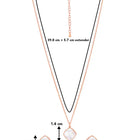 Petals Pearl Pendant Set by Peora – Elegant Fashion Jewellery

