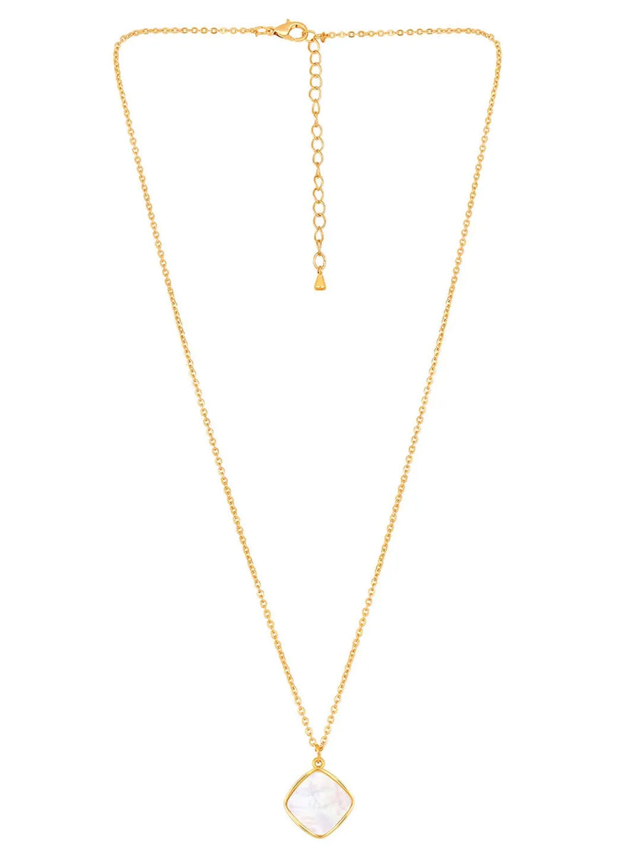Petals Pearl Pendant Set by Peora – Elegant Fashion Jewellery

