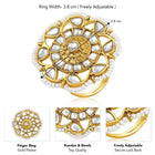 Elegance Statement Ring | Refined Fashion Jewellery by Peora

