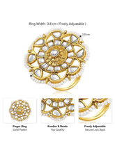 Elegance Statement Ring | Refined Fashion Jewellery by Peora

