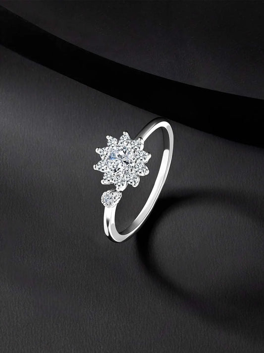 Eternal Sparkle CZ Ring | Timeless Shine by Peora

