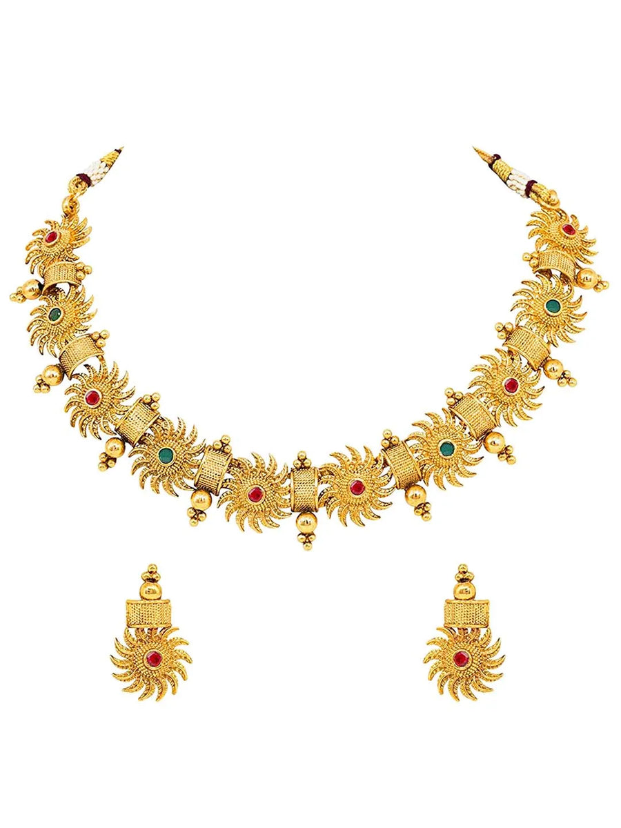 Stone Necklace – Elegant Jewellery with Sparkling Stones | Peora