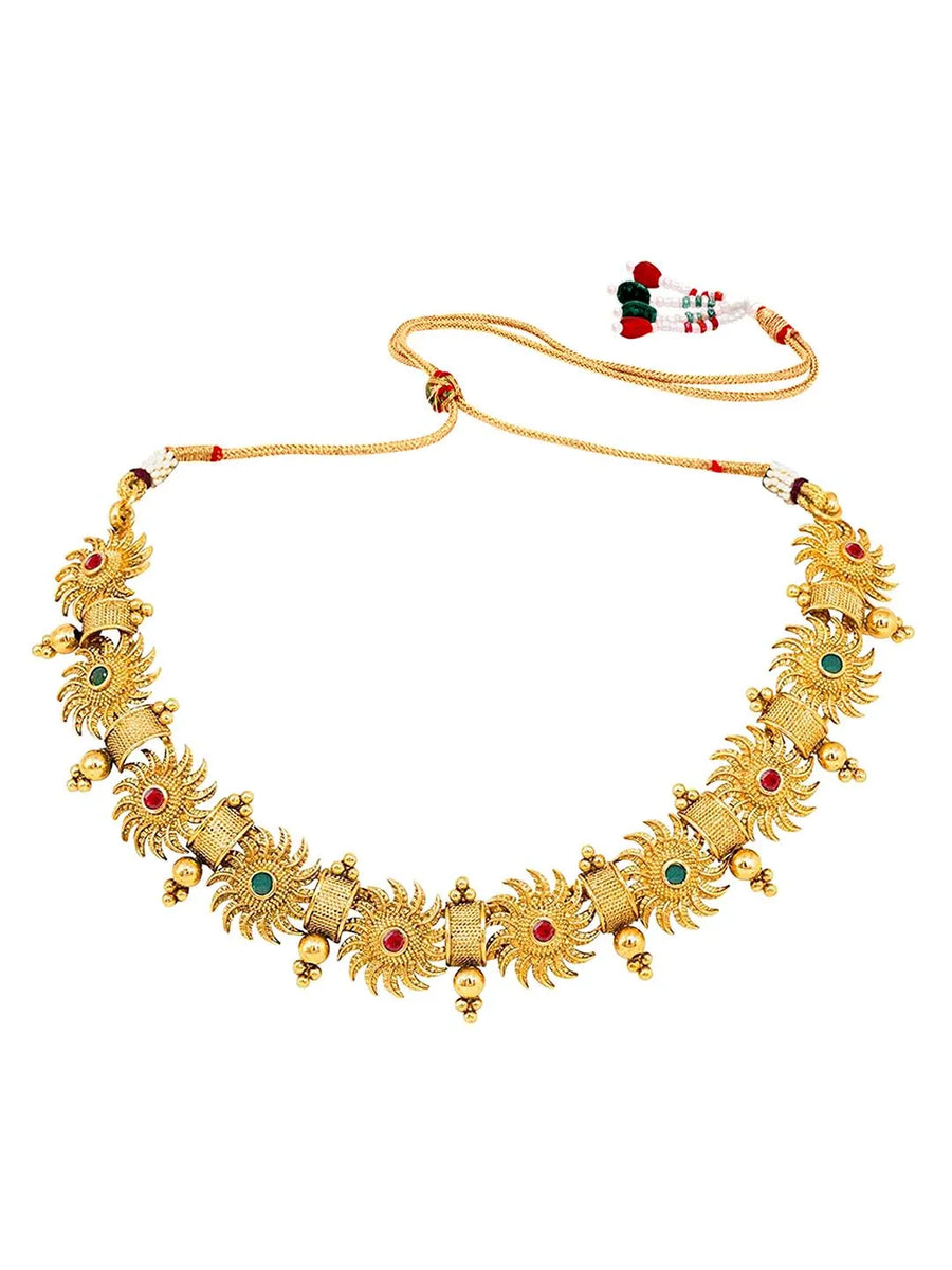 Stone Necklace – Elegant Jewellery with Sparkling Stones | Peora