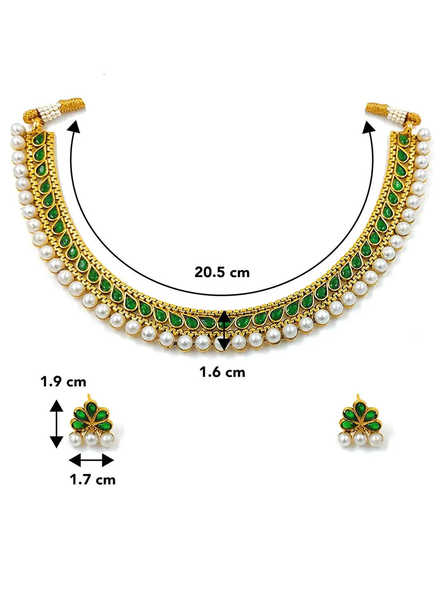 Kundan Necklace Set – Royal Traditional Jewellery | Peora