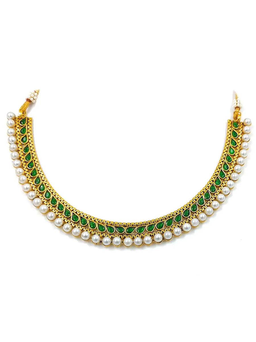 Kundan Necklace Set – Royal Traditional Jewellery | Peora