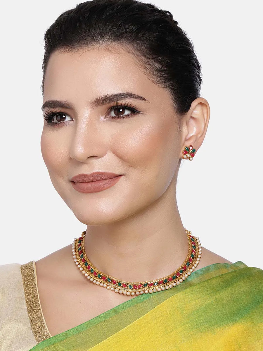 Kundan Necklace Set – Royal Traditional Jewellery | Peora