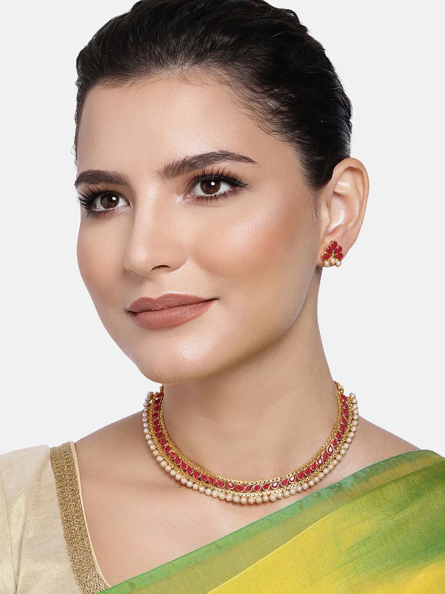 Kundan Necklace Set – Royal Traditional Jewellery | Peora