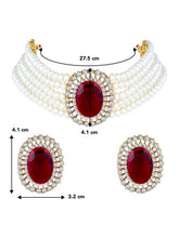 Pearl Choker Set – Sophisticated Fashion Jewellery by Peora

