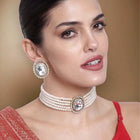 Pearl Choker Set – Sophisticated Fashion Jewellery by Peora

