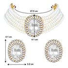 Pearl Choker Set – Sophisticated Fashion Jewellery by Peora

