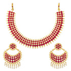 Stones Chic Necklace Set – Trendy Fashion Jewellery by Peora

